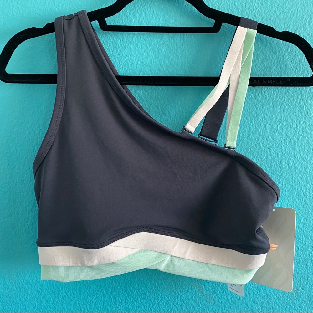 Fabletics Adjustable One-Shoulder Sports Bra